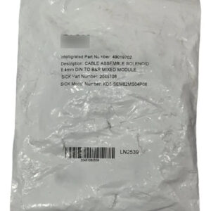 Montaje De Cables Solenoide Sick Kd3-sem82ms04p06