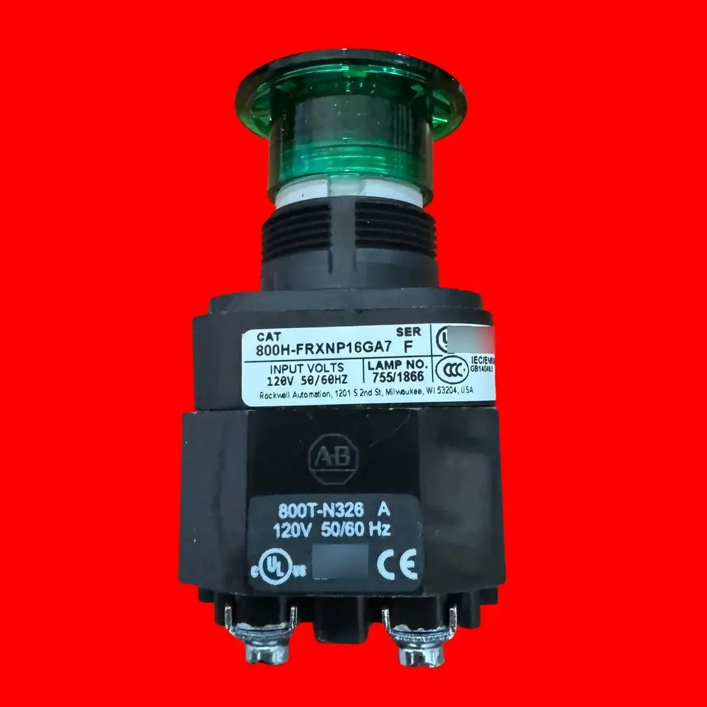 Allen Bradley 800h-frxnp16ga7 Push Button 30.5 Mm 3-position - Imagen 2