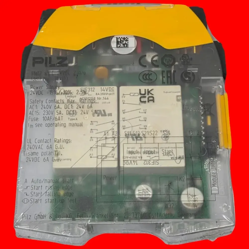 Pilz 751103 Pnoz-s3c-24 Safety Relay Pnoz S3 C 24 Vdc - Imagen 4
