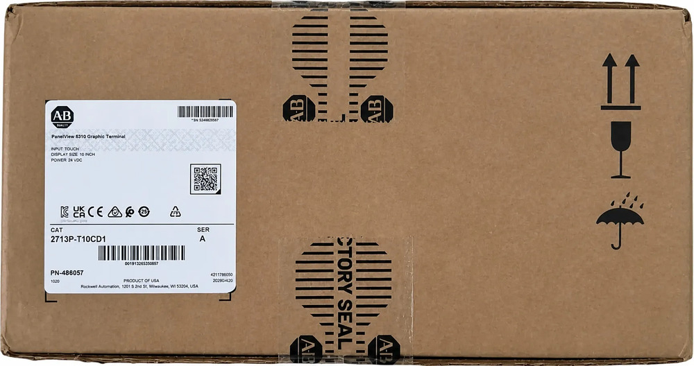 Allen-bradley 2713p-t10cd1 Terminal Gráfico Panelview 5310
