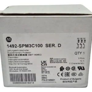 Allen Bradley 1492-spm3c100 Disyuntor 3 Polos