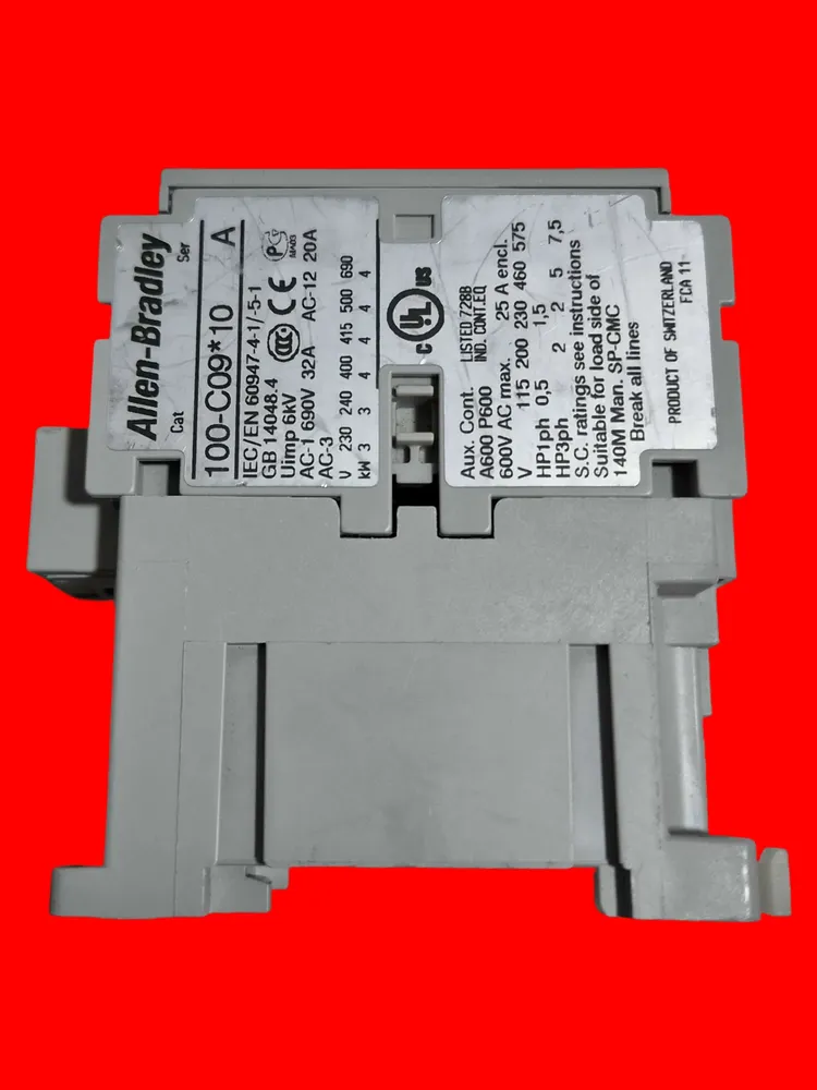 100-c09*10 Allen Bradley Contactor Ser A Con 100-s - Imagen 2