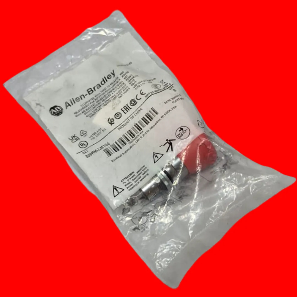 Paro De Emergencia Allen Bradley 800fm-lmt44 40mm - Imagen 4