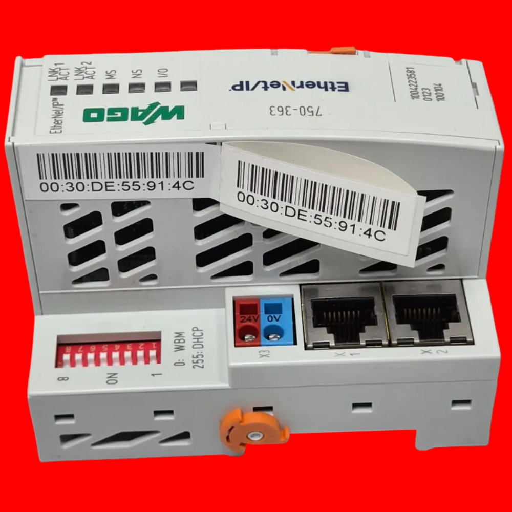 750-363 Wago Fieldbus Coupler Ethernet/ip Module 2-pts 24vdc - Imagen 5