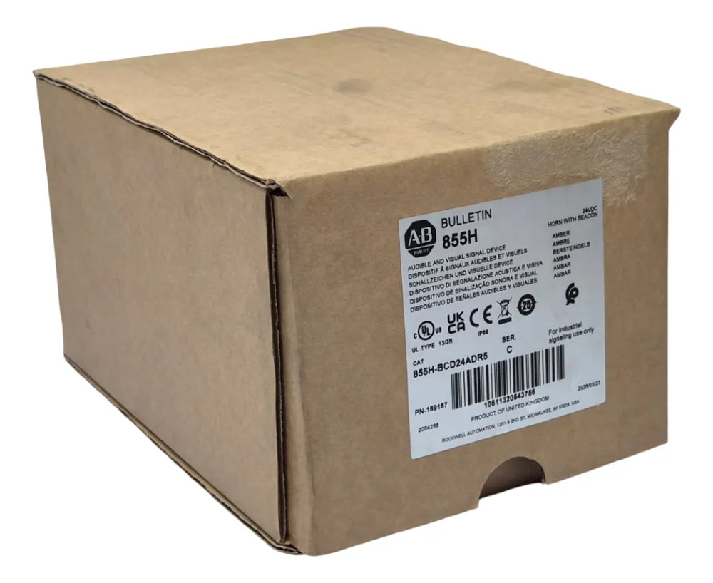 Allen-bradley 855h-bcd24cdr4 Bocina Industrial Estrobo 112db