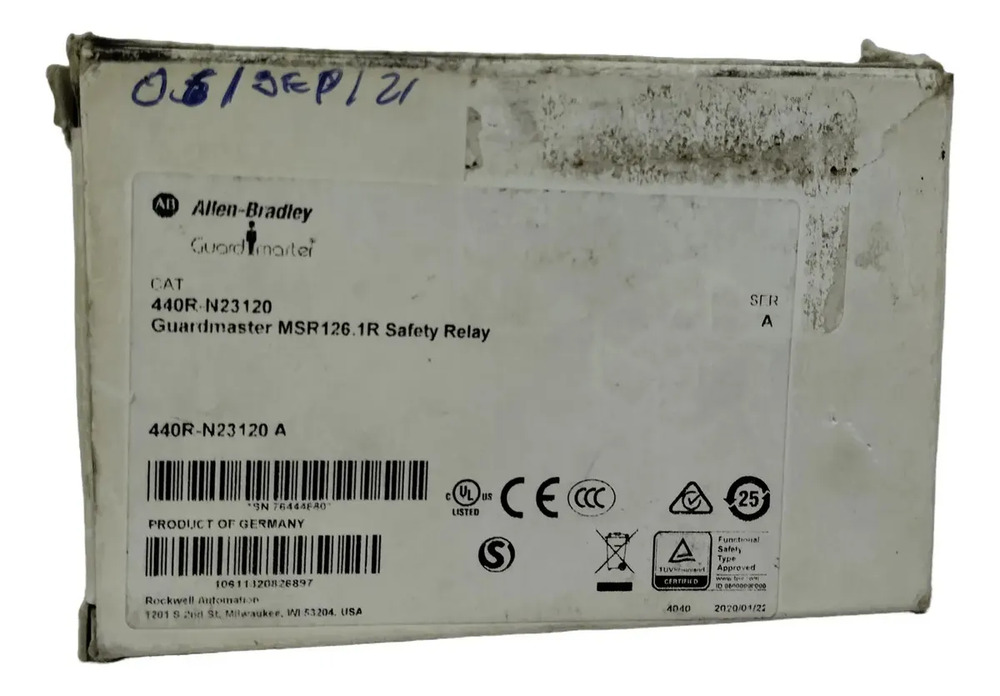 Allen Bradley 440r-n23120 Relay Guardmaster - Imagen 2