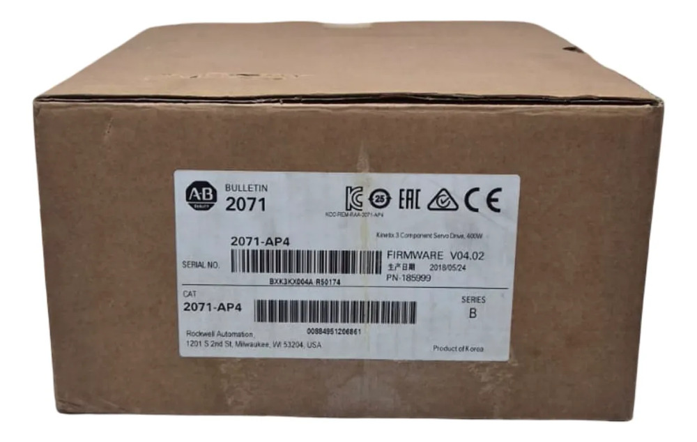 Allen Bradley 2071-ap4 Kinetix 3 Servoaccionamiento