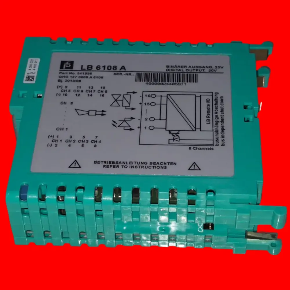Pepperl Fuchs Lb6108 Modulo De Salida Digital - Imagen 4