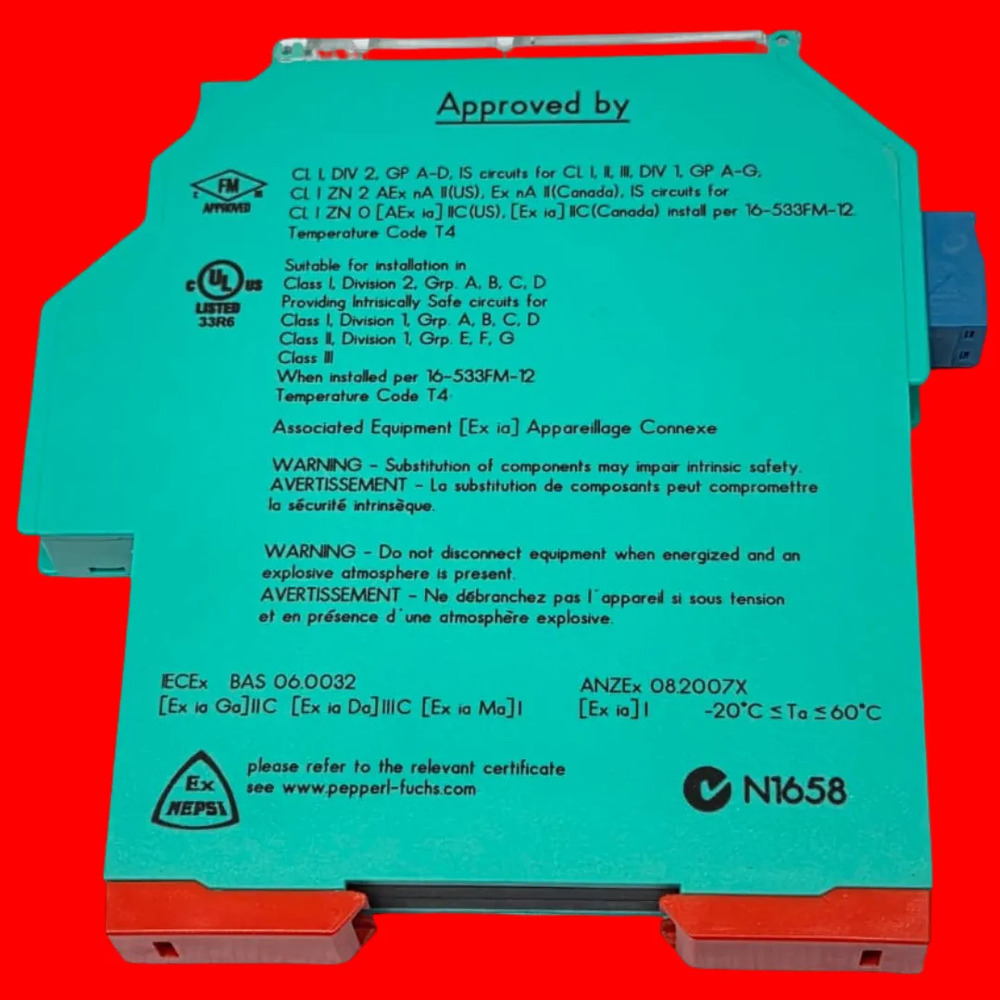 Pepperl+fuchs Kcd0-sd-ex1.1245 Solenoide Driver 233601 - Imagen 4