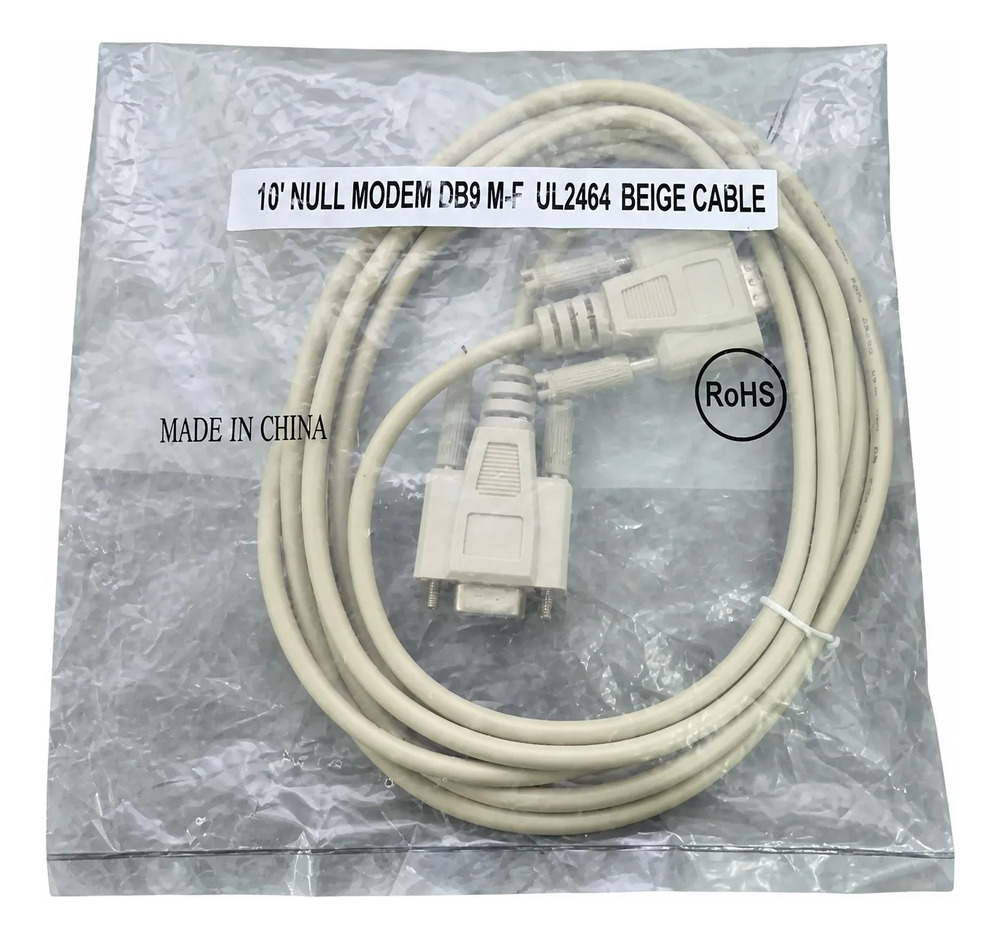 Db9 M-f Rohs Cable Serial Macho Hembra -genérico