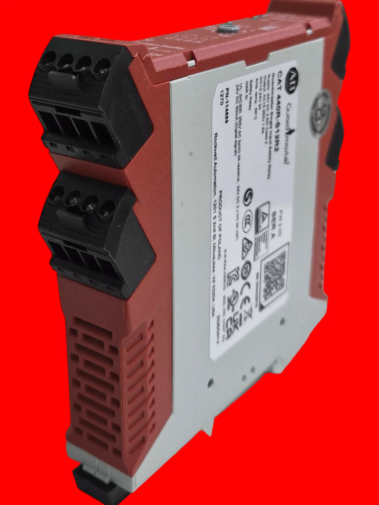 440r-s12r2 Rele De Seguridad Allen Bradley Ser A - Imagen 5