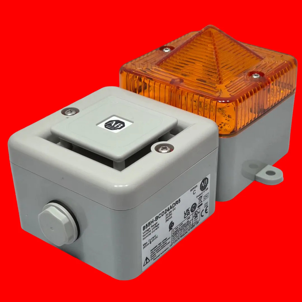 Allen-bradley 855h-bcd24cdr4 Bocina Industrial Estrobo 112db - Imagen 4