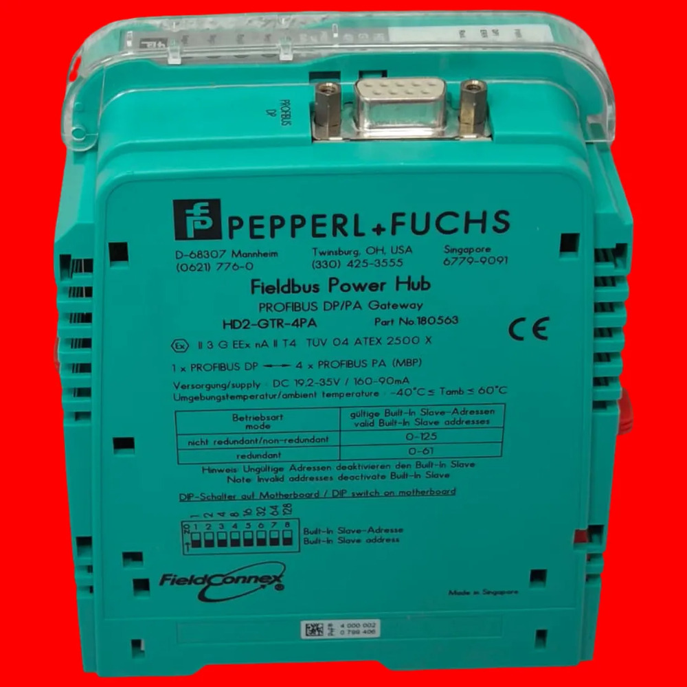 Pepperl Fuchs Hd2-gtr-4pa Compononte De Bus - Imagen 3
