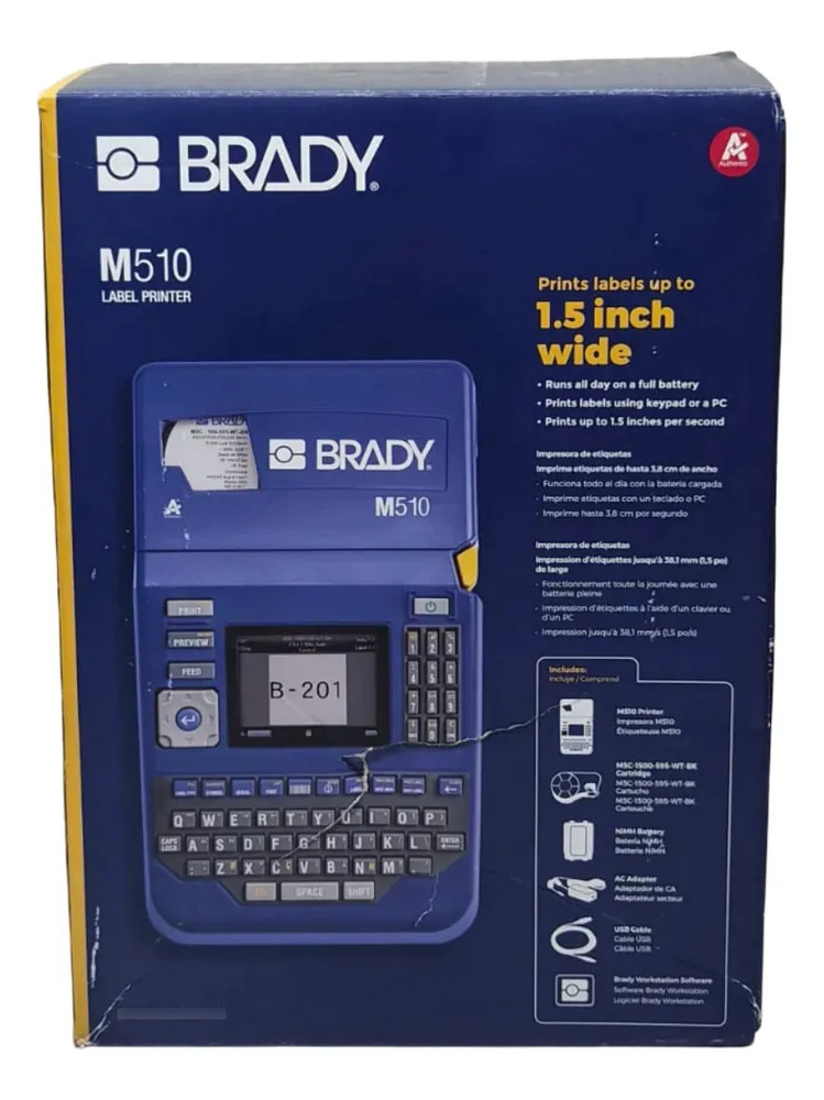 Impresora Etiquetadora Portátil M510 Brady