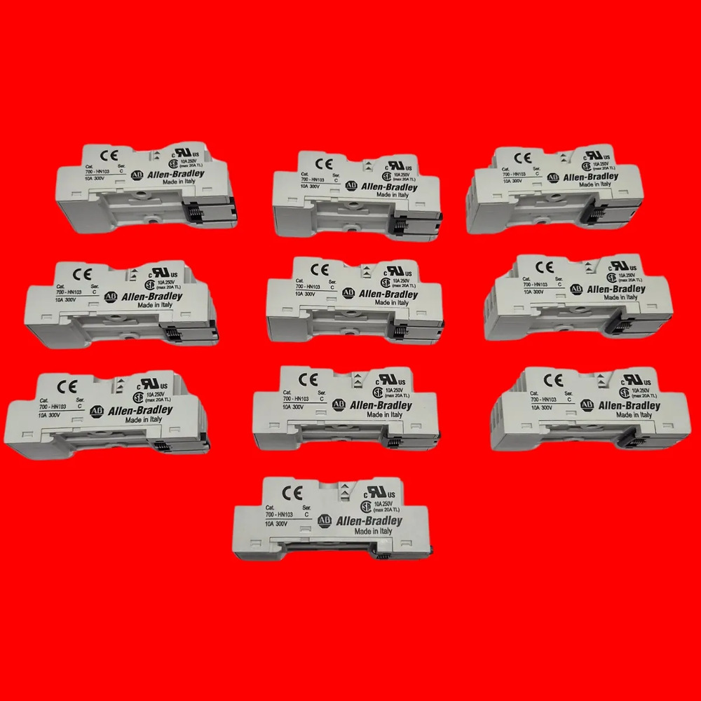 Base Para Relevador Allen Bradley 700-hn103 Serie C (10pz) - Imagen 4