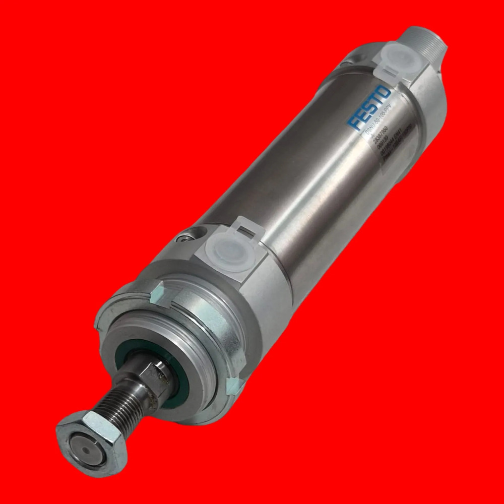 Festo Dsnu-50-100-ppv-a Actuador Neumático De Doble Efecto - Imagen 3
