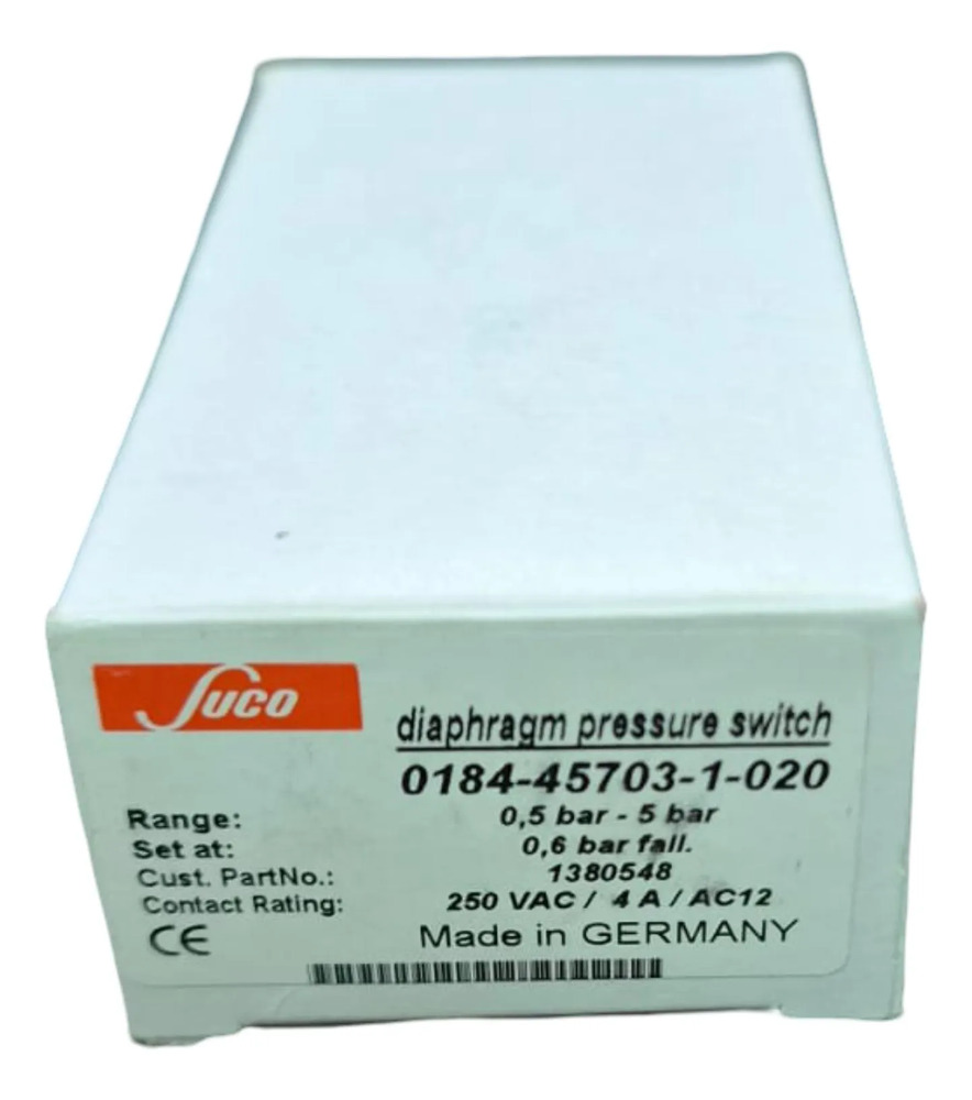 0184-45703-1-020 Suco Pressure Switch 0,6 Bar