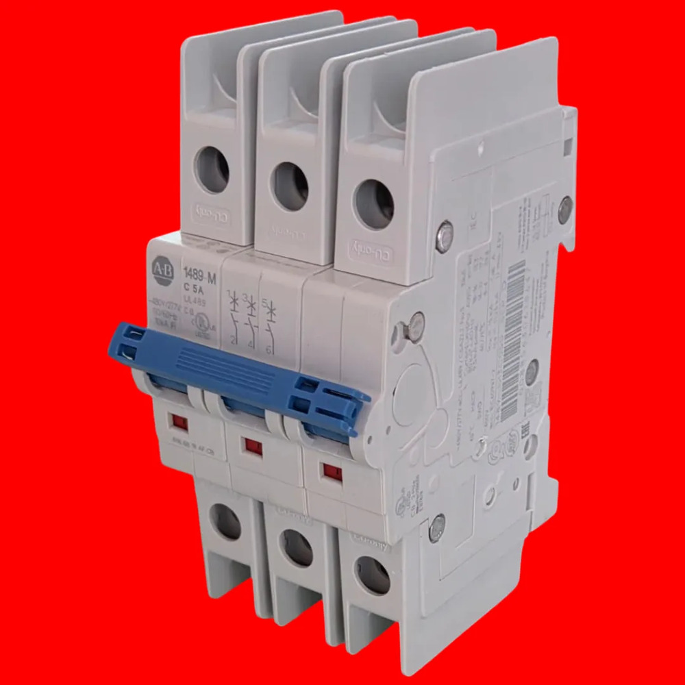 Allen Bradley 1489-m3c050 Mini Circuit Breaker 3 Pole - Imagen 5