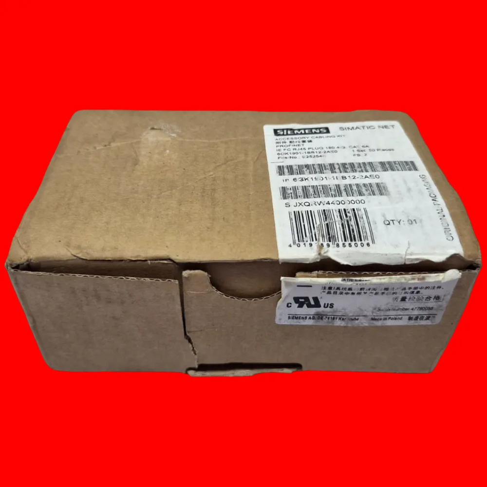 Conector Rj45 Siemens 6gk1901-1bb12-2ae0 Ie Fc Plug 180 - Imagen 2