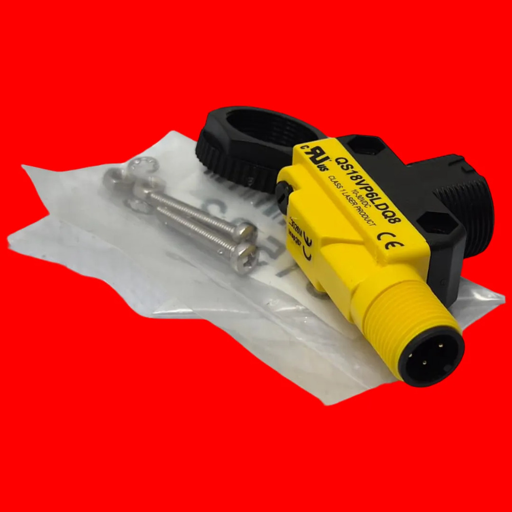 Qs18vp6ldq8 Banner World-beam Laser Sensor Pnp 10-30vdc - Imagen 5