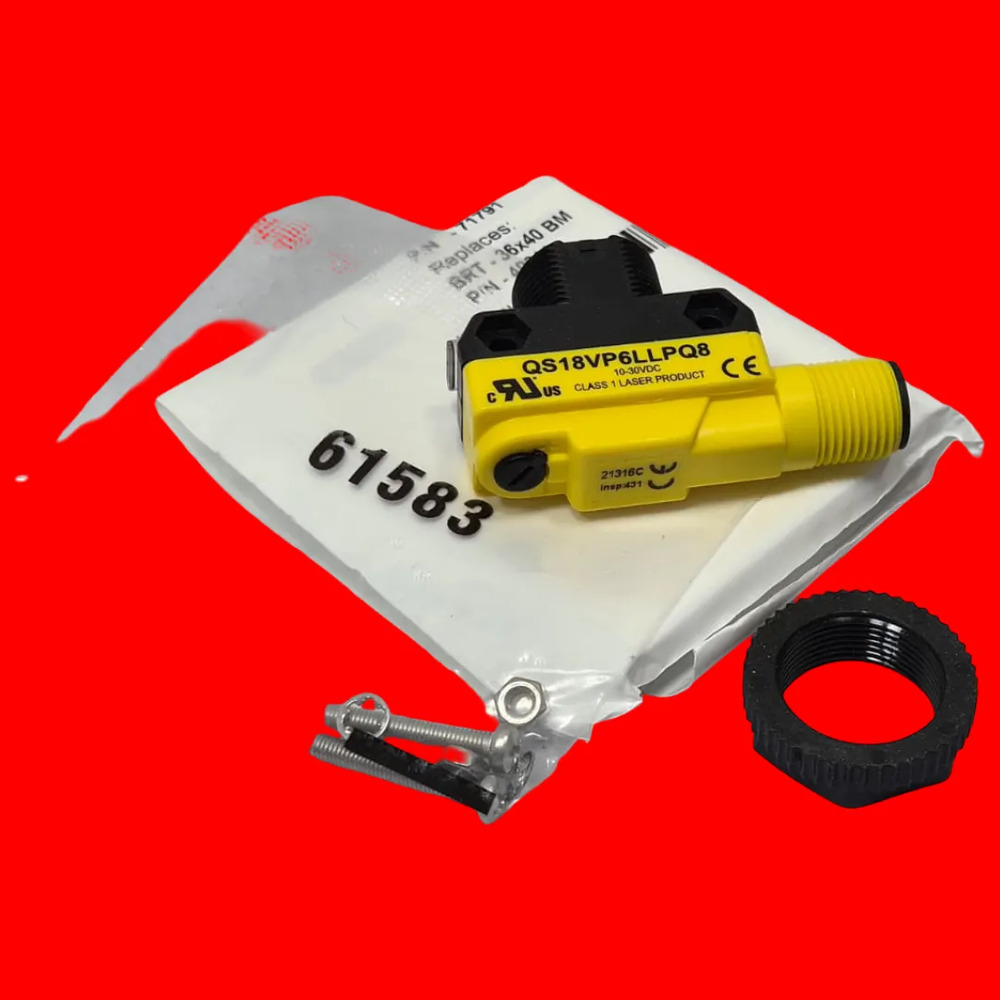 Qs18vp6llpq8 Banner World-beam Laser Sensor Pnp 10-30vdc - Imagen 6