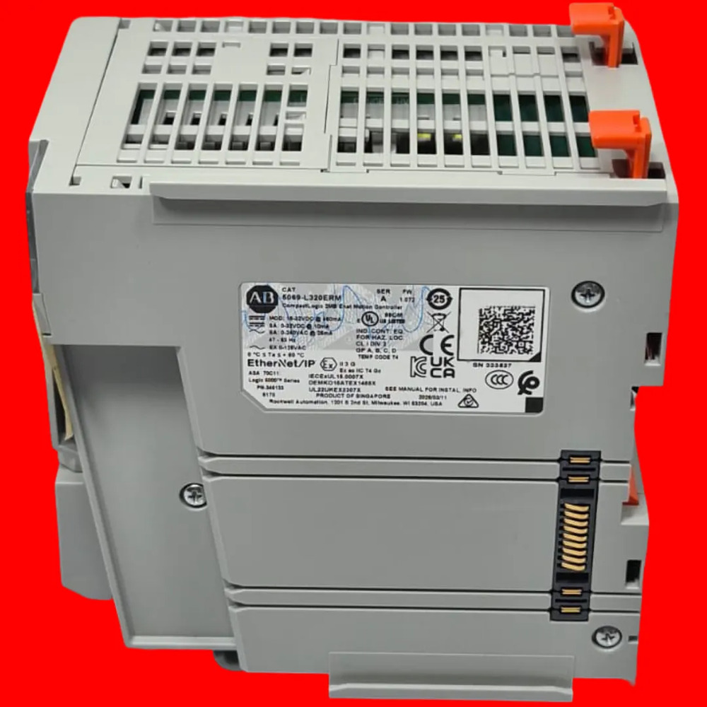 Controlador Allen Bradley Compactlogix 5069-l320erm - Imagen 8