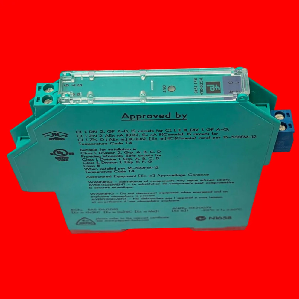Pepperl+fuchs Kcd0-sd-ex1.1245 Solenoide Driver 233601 - Imagen 5