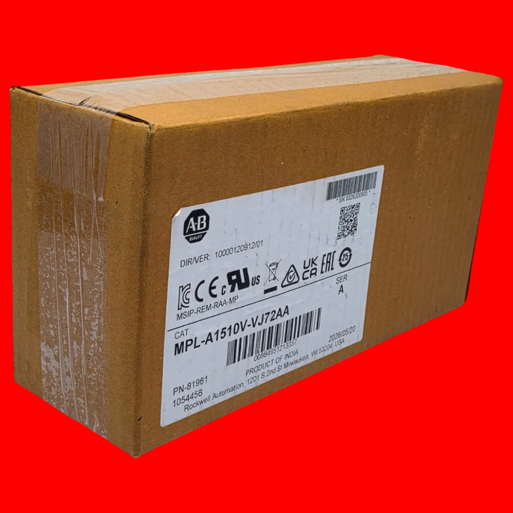 Allen Bradley Mpl-a1510v-vj72aa Servo Motor Kinetix 200v - Imagen 3