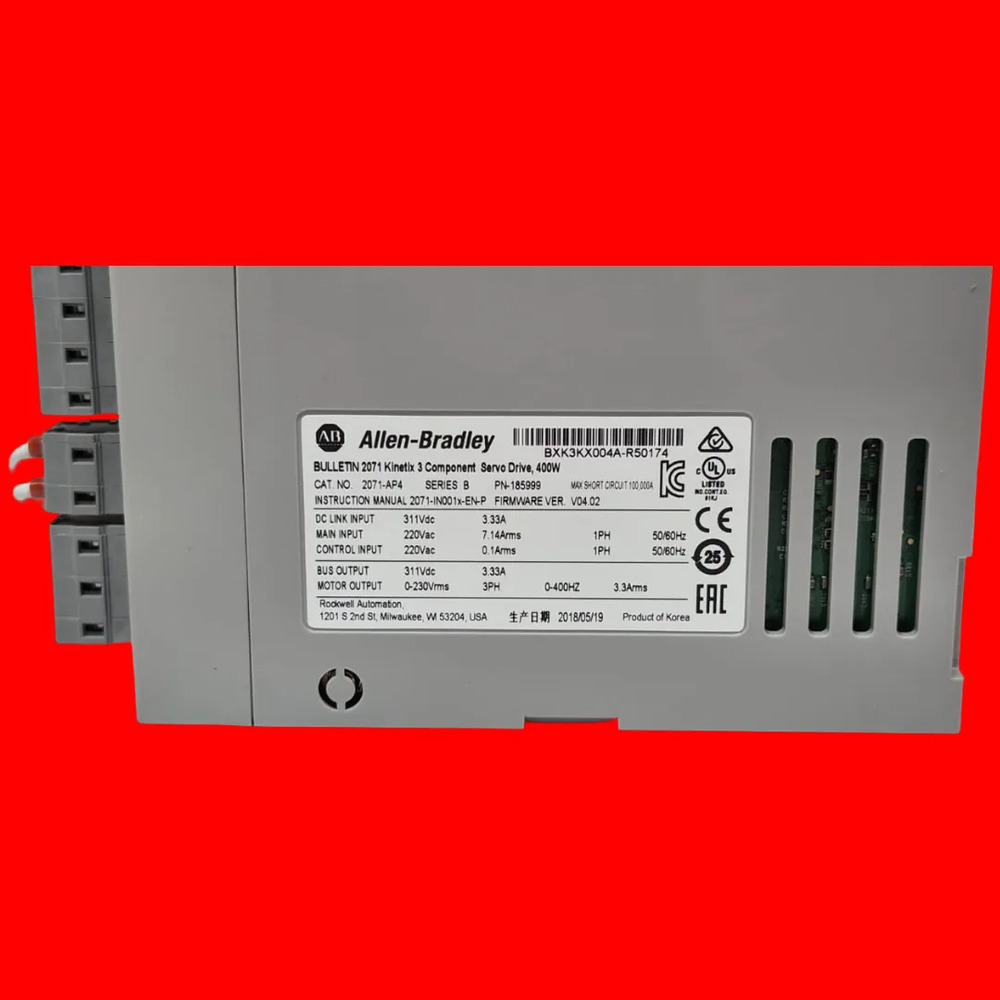 Allen Bradley 2071-ap4 Kinetix 3 Servoaccionamiento - Imagen 8