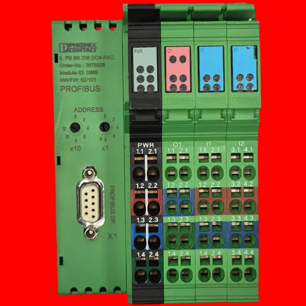 Phoenix Contact Il Pb Bk Di8 Do4 Pac 2878926 Acoplador - Imagen 2
