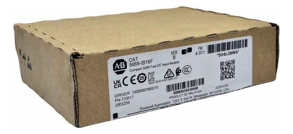 Allen Bradley 5069-ib16f Compact 5000 Digital Input Module