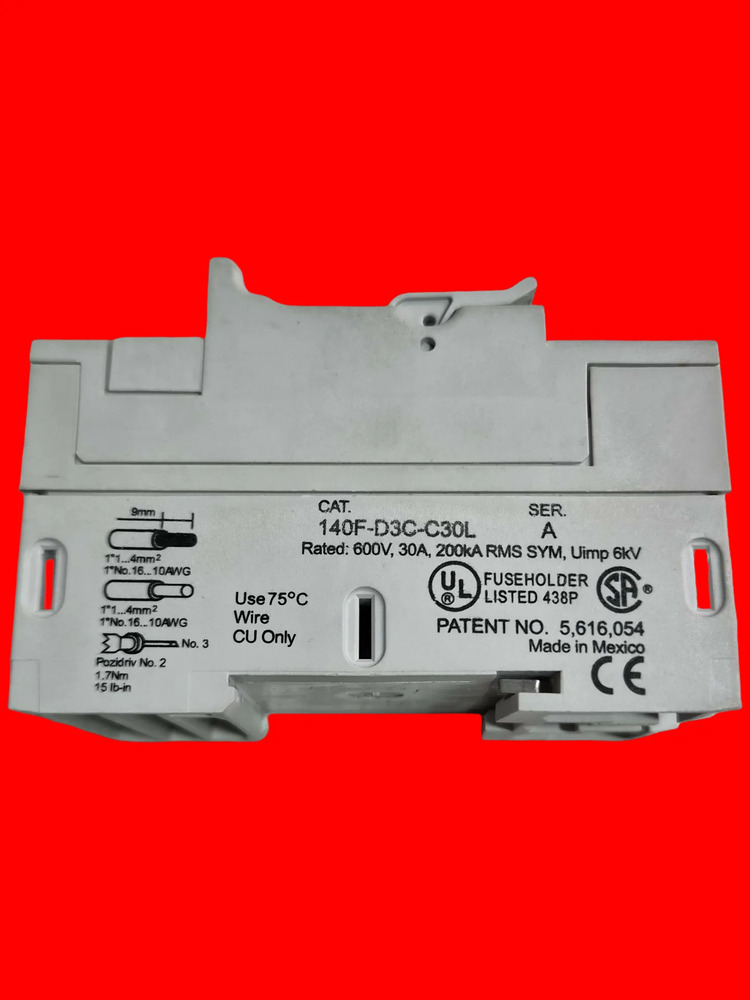 140f-d3c-c30l Allen Bradley Porta Fusible 30a Ser A - Imagen 5
