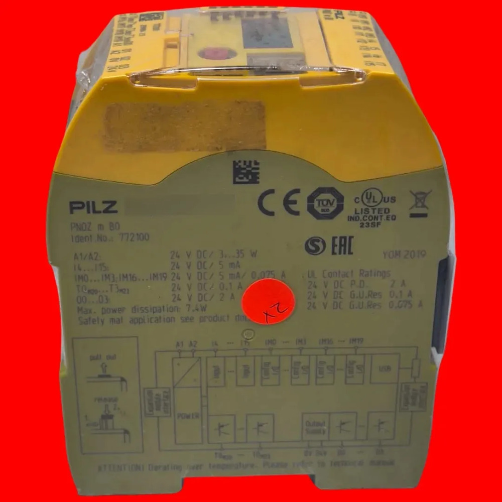 772100 Pilz Modulo Controlador De Seguridad - Imagen 2