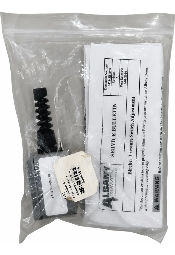 Bircher 96-6000-79 Preostato Interruptor De Presión De Aire