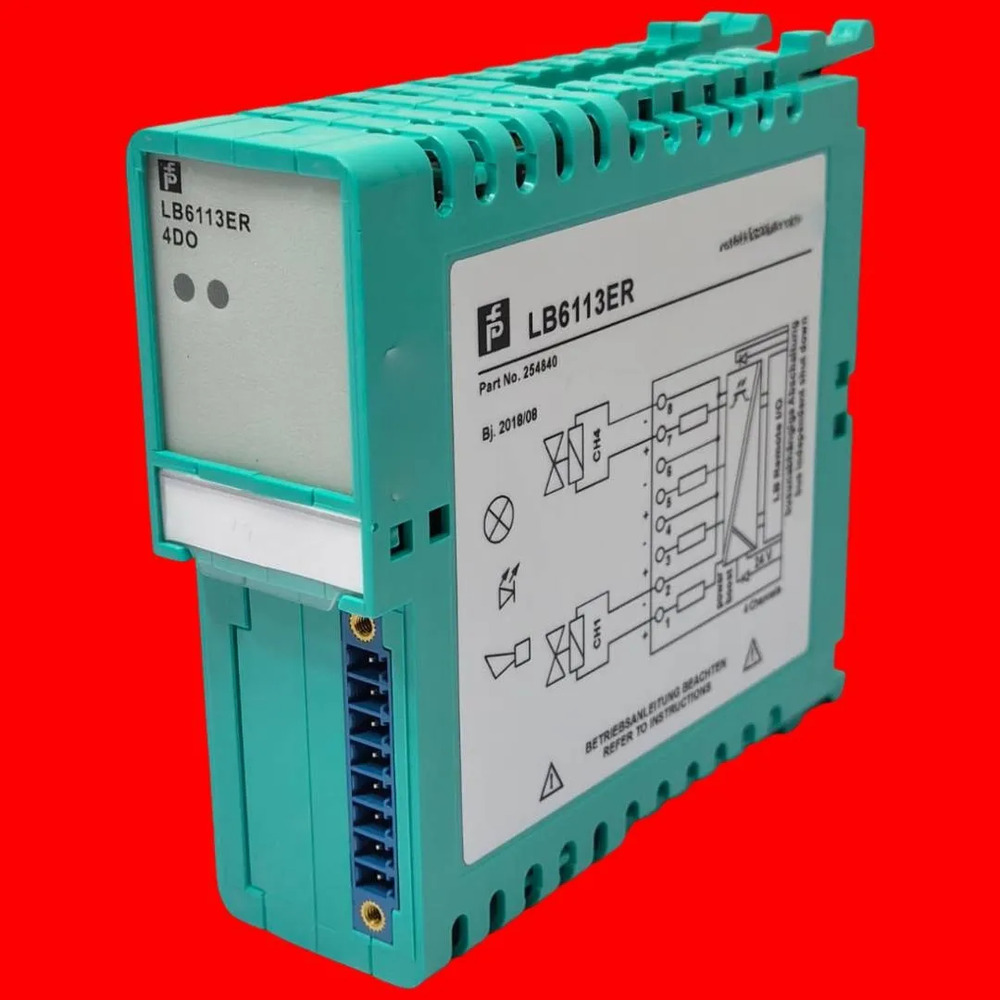Pepperl Fuchs Lb6113er Modulo Salida Digital Con Apagado - Imagen 4