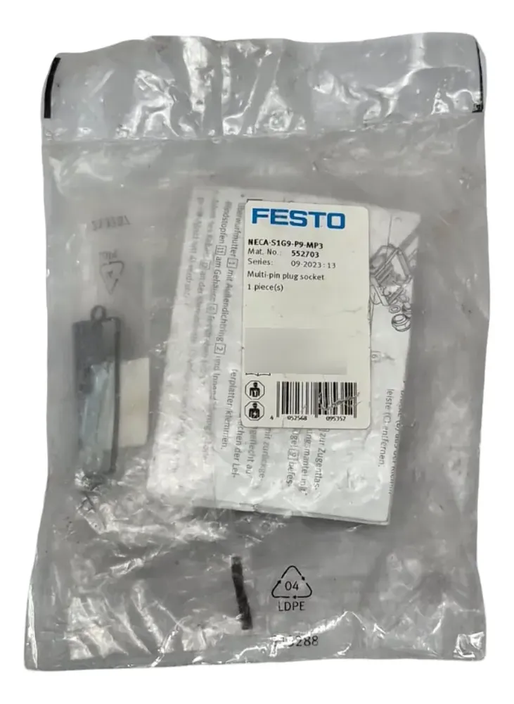 Módulo Festo Neca-s1g9-p9-mp3 Conector Multipolo De Enchufe