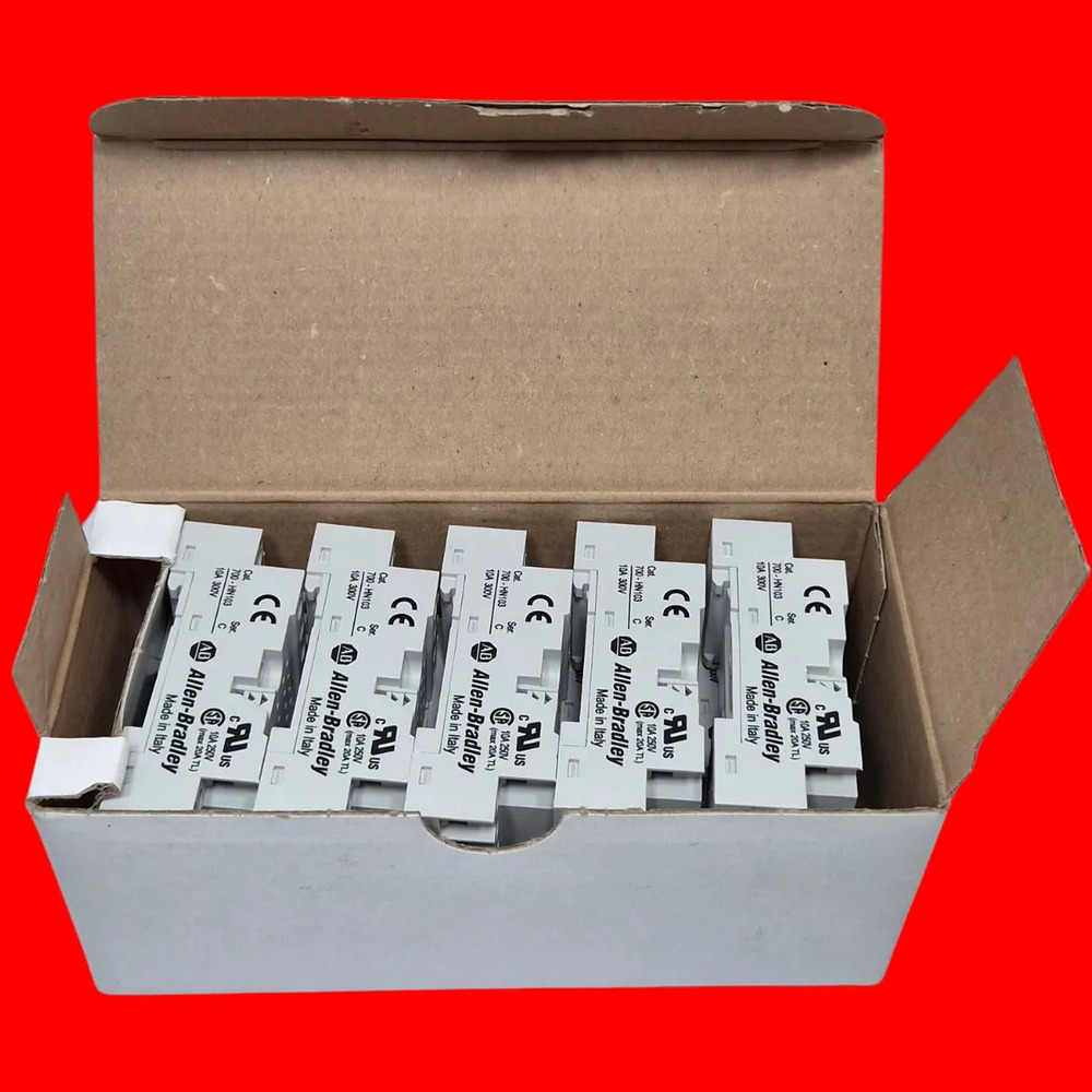 Base Para Relevador Allen Bradley 700-hn103 Serie C (10pz) - Imagen 2