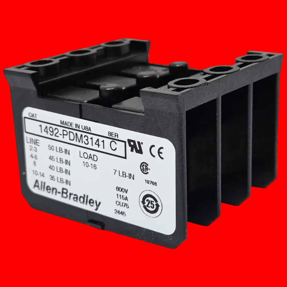 1492-pdm3141 Allen-bradley Power Block 3p 115a 50hz/60hz - Imagen 4