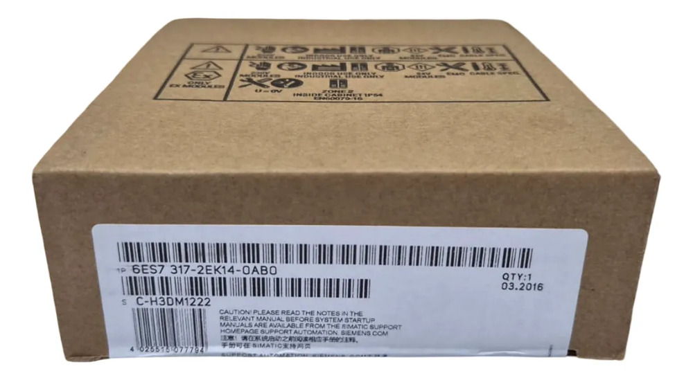 Siemens 6es7 317-2ek14-0ab0 Central Processing