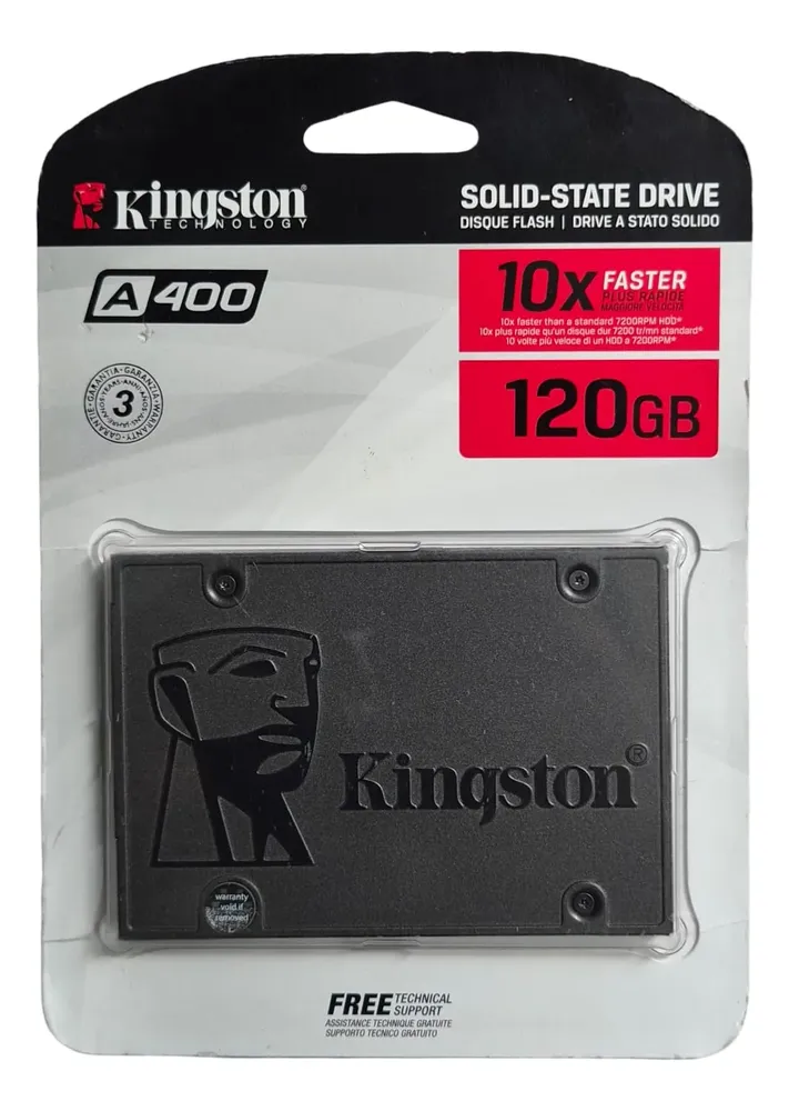 Kingston Ssd Sa400s37/120g 120gb