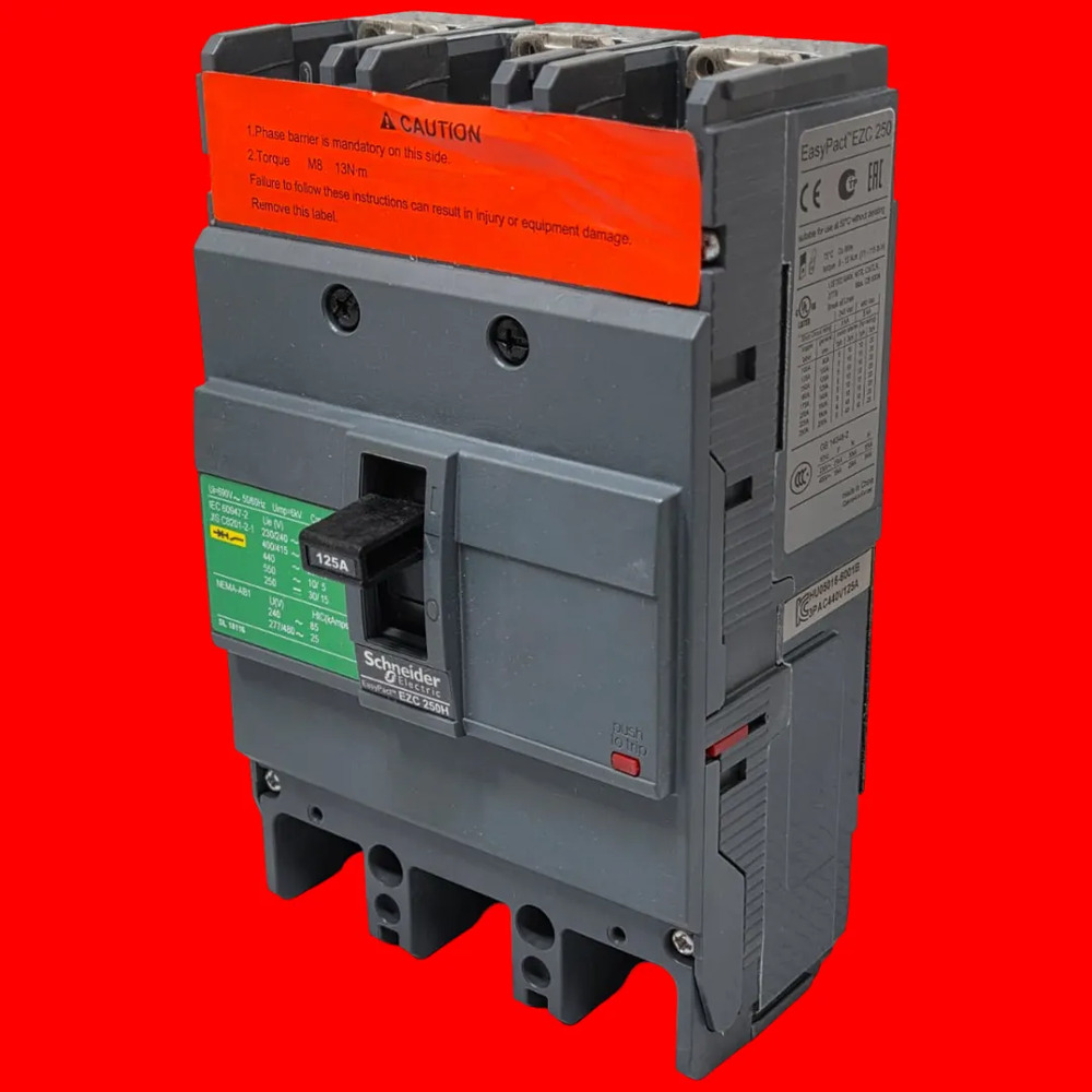 Schneider Ezc250h3125 Circuit Breaker - Imagen 2