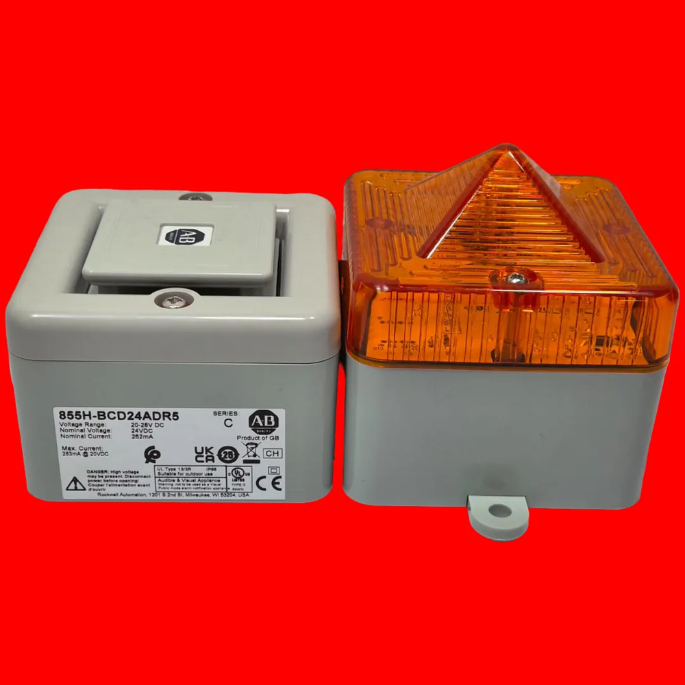 Allen-bradley 855h-bcd24cdr4 Bocina Industrial Estrobo 112db - Imagen 5