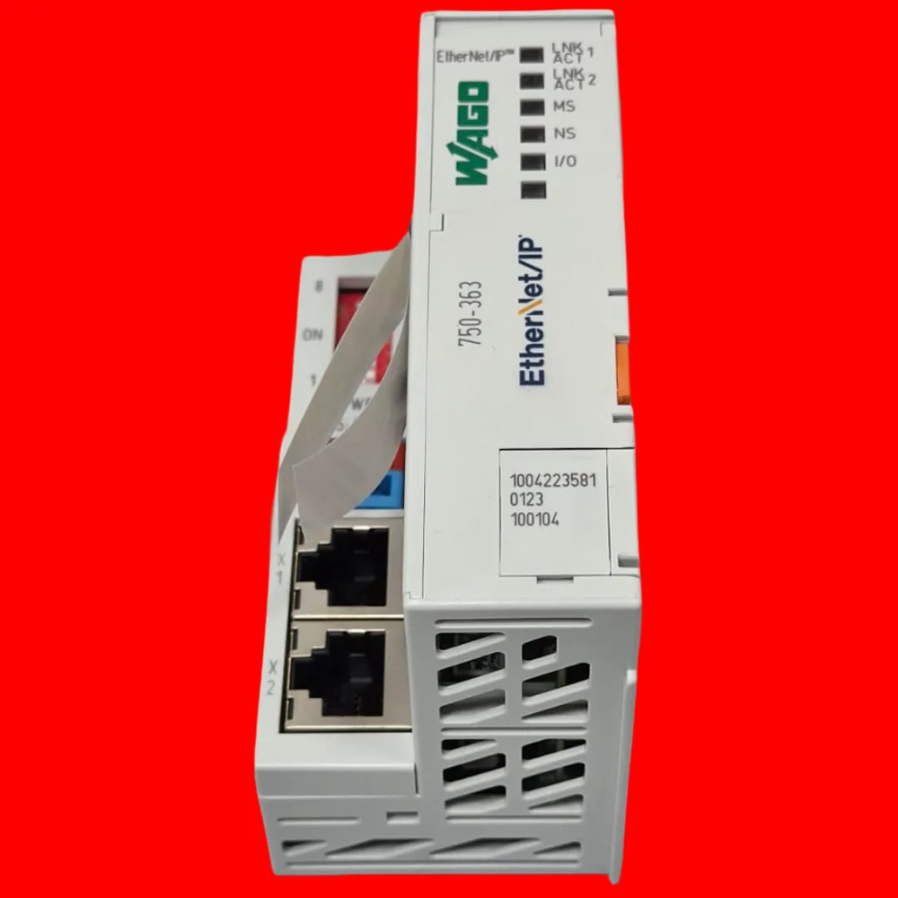 750-363 Wago Fieldbus Coupler Ethernet/ip Module 2-pts 24vdc - Imagen 2