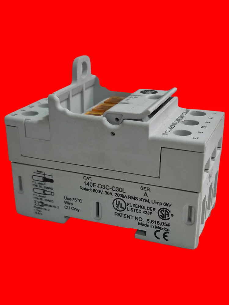 140f-d3c-c30l Allen Bradley Porta Fusible 30a Ser A - Imagen 2