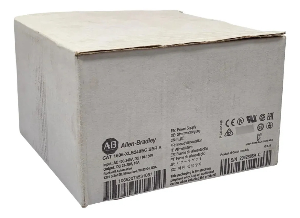 Allen Bradley 1606-xls240ec Fuente De Alimentacion