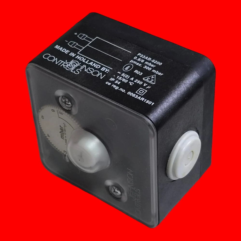 Johnson Controls P33ab-9200 Presostato Diferencial De Aire - Imagen 5