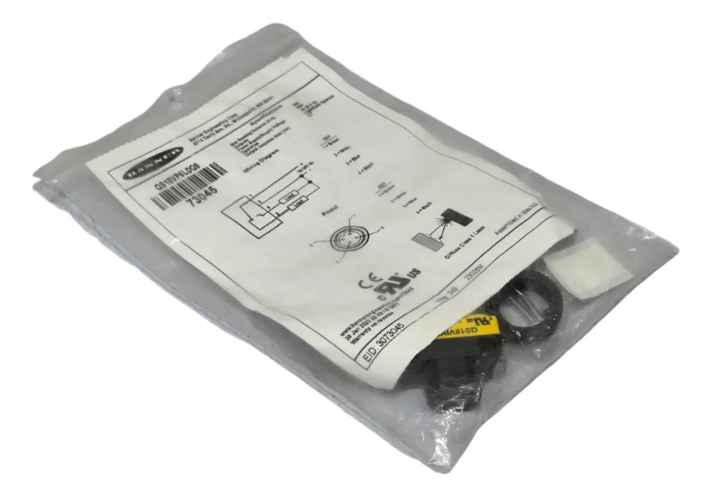 Qs18vp6ldq8 Banner World-beam Laser Sensor Pnp 10-30vdc