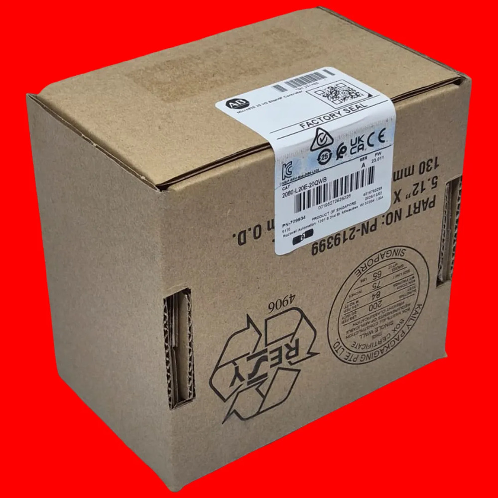 Allen Bradley 2080-l20e-20qwb Processor Ethernet - Imagen 4