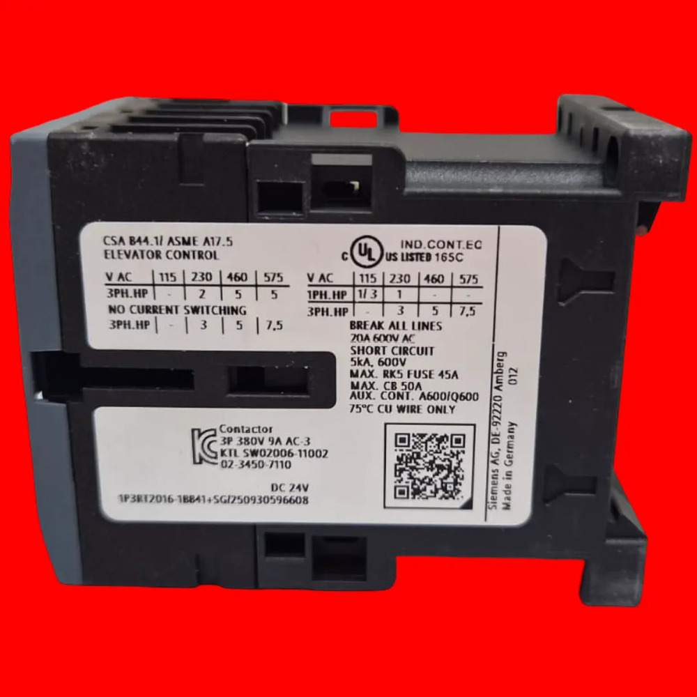 Contactor De Potencia Siemens 3rt2016-1bb41 - Imagen 5