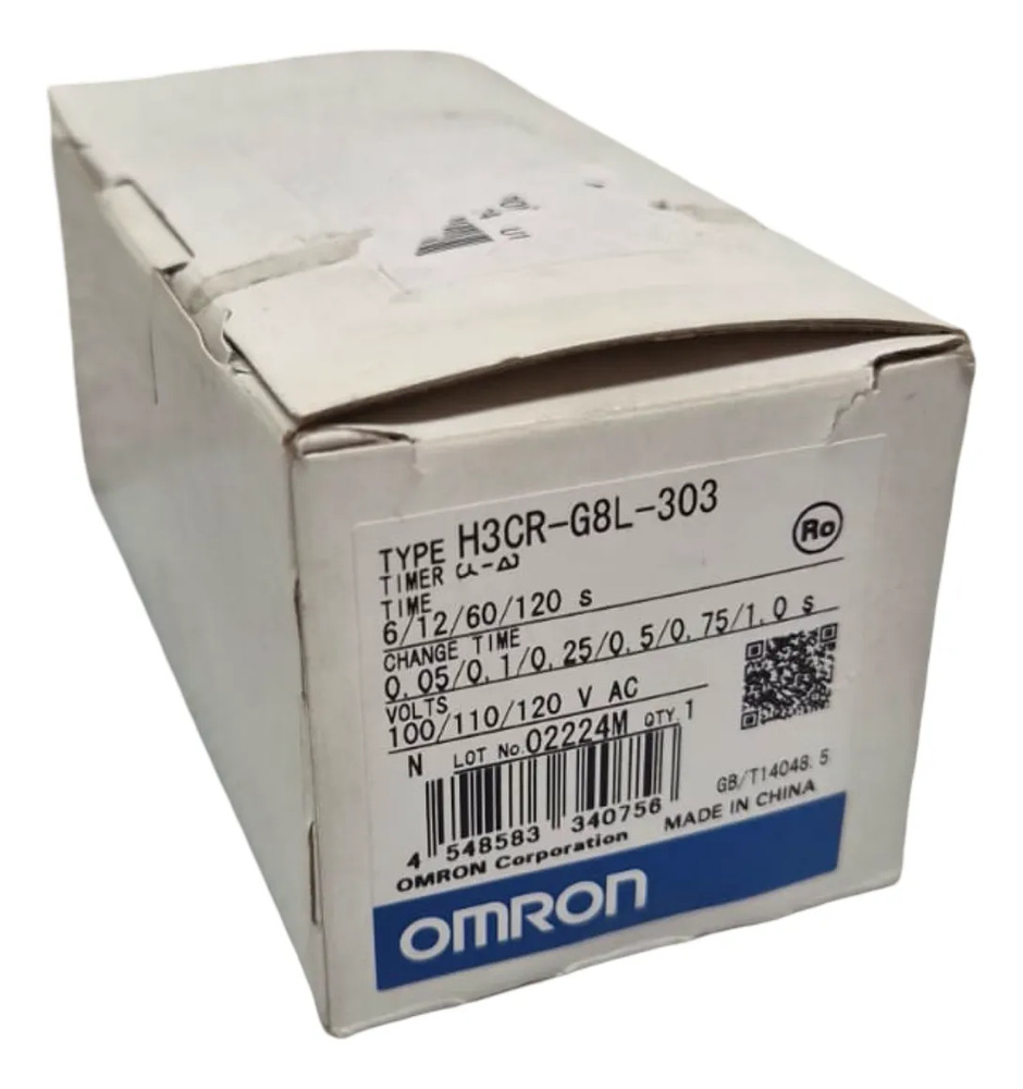 Temporizador Analógico H3cr-g8l-303 Omron